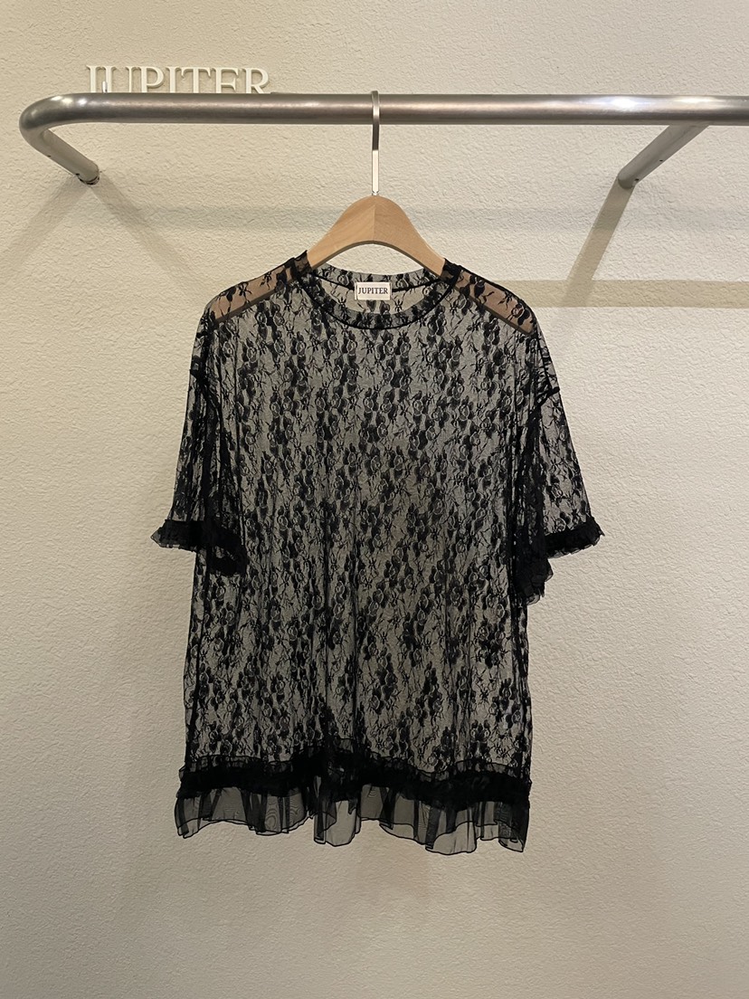 JUPITER韓國直郵實拍女士新品職業休閑26夏季襯衫蕾絲衫蕾絲JUPITER襯衫/蕾絲衫圖色2