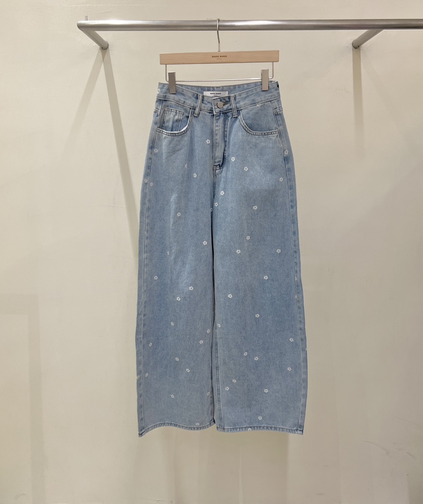 MARIE MARIE韓國直郵實拍女裝新款26夏季時尚推薦牛仔褲MARIE MARIE牛仔褲圖色1