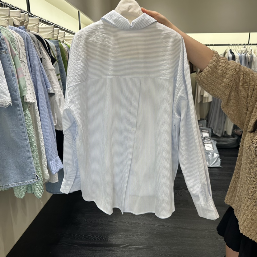 TOMGIRL韓國直郵女裝新款26夏季熱賣時尚推薦職業襯衫蕾絲衫TOMGIRL襯衫/蕾絲衫