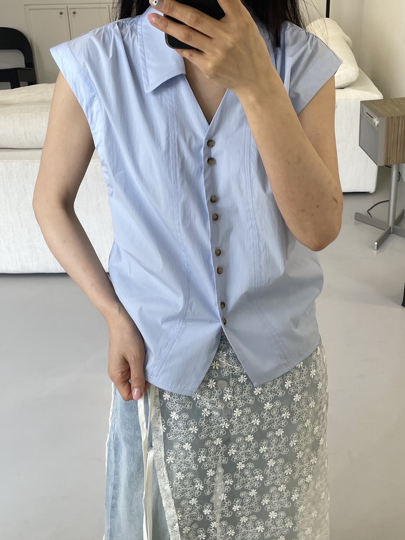EDITION-P韓國直郵女裝新品職業休閑熱賣人氣襯衫蕾絲衫EDITION/CHAHEE襯衫/蕾絲衫