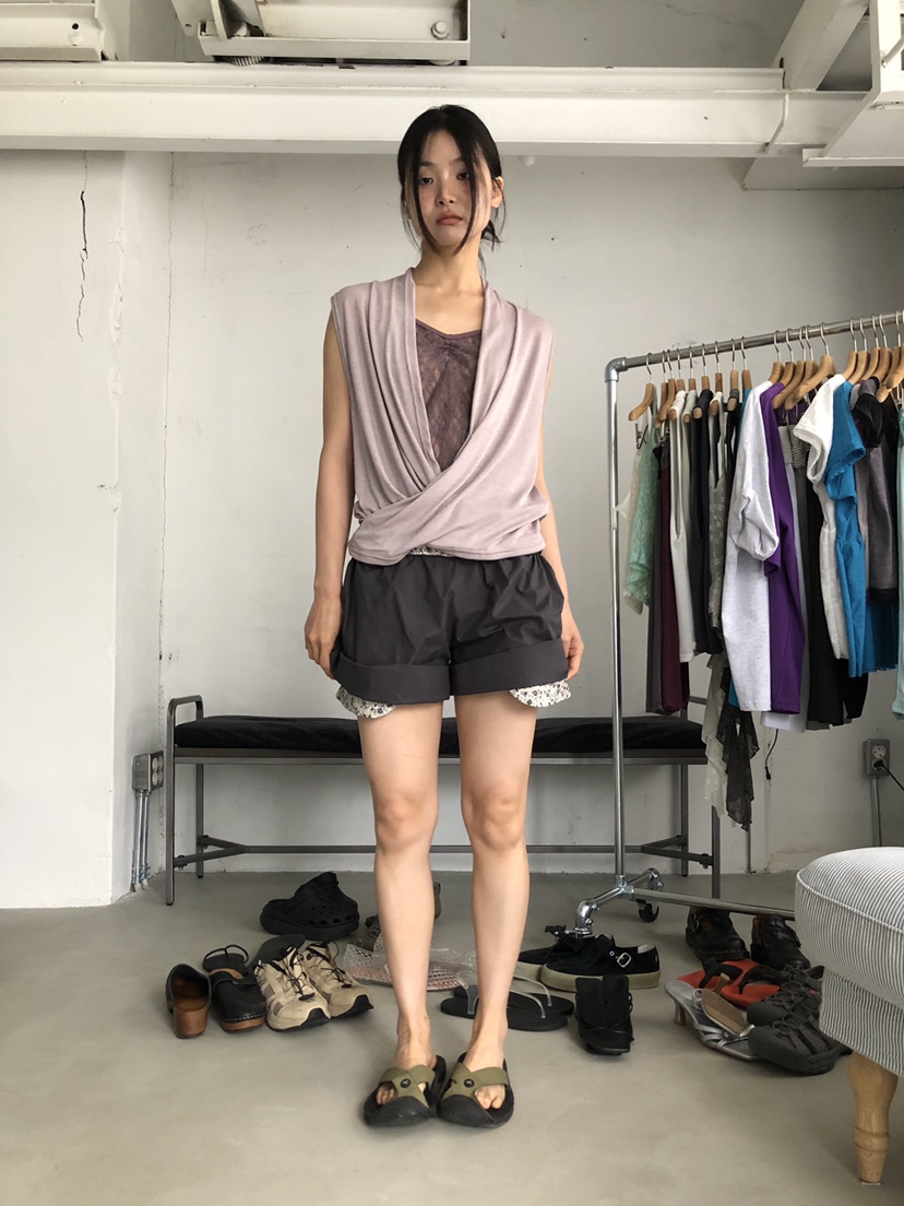 FLASH/I LOVE ME韓國直郵女士新款人氣吊帶背心不含內搭FLASH/I LOVE ME吊帶/背心