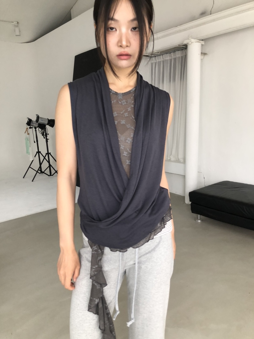 FLASH/I LOVE ME韓國直郵女士新款人氣吊帶背心不含內搭FLASH/I LOVE ME吊帶/背心