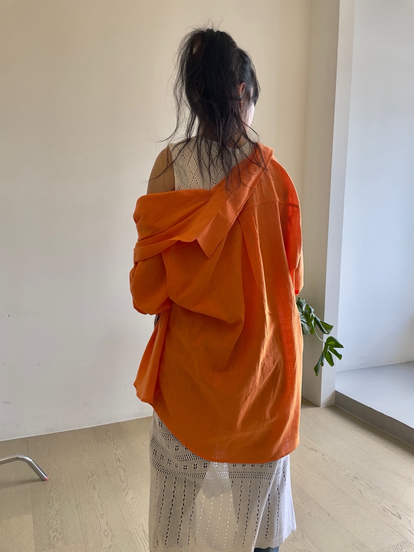 PAIRING韓國東大門代購女士新品熱賣人氣襯衫蕾絲衫亞麻寬松PAIRING襯衫/蕾絲衫
