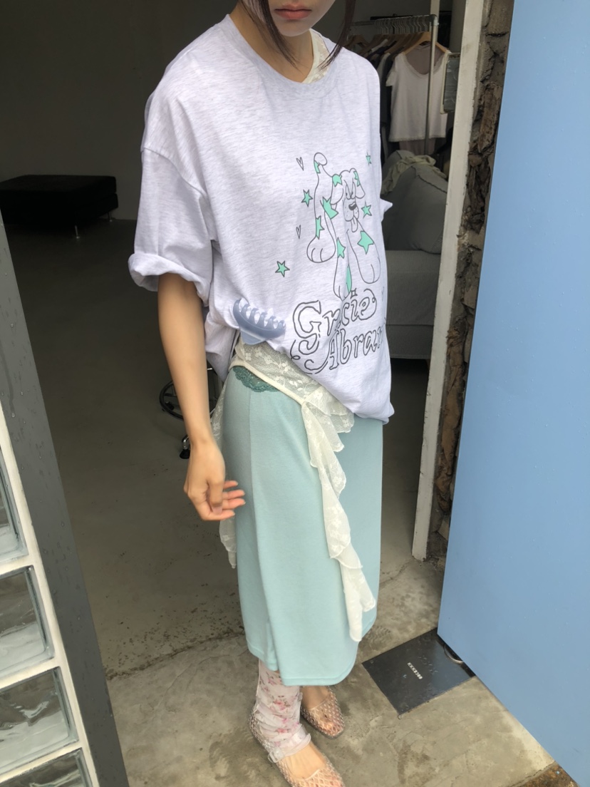 FLASH/I LOVE ME韓國直郵女裝新品休閑推薦半身裙中短裙FLASH/I LOVE ME半身裙/中短裙