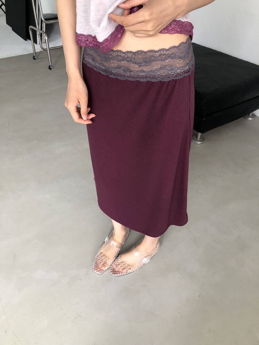FLASH/I LOVE ME韓國直郵女裝新品休閑推薦半身裙中短裙FLASH/I LOVE ME半身裙/中短裙圖色1