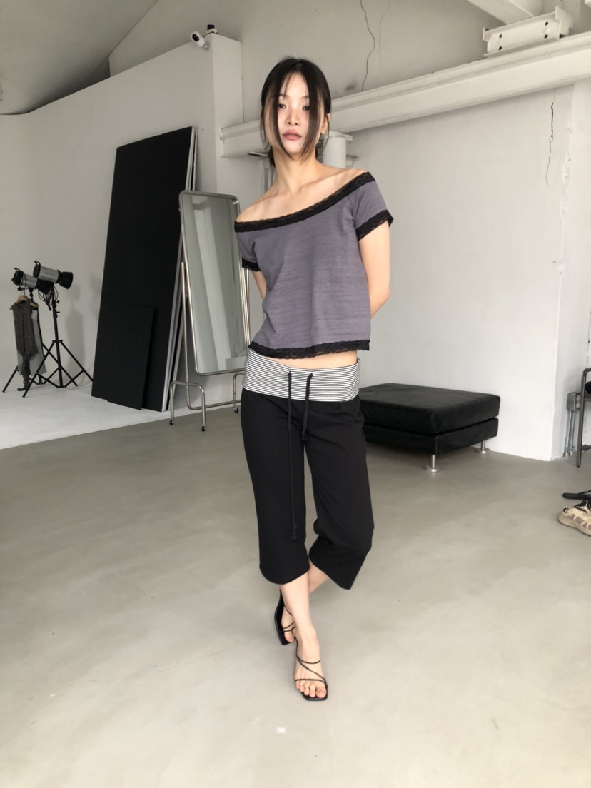 FLASH/I LOVE ME韓國直郵女士新款熱賣26春夏推薦休閑褲FLASH/I LOVE ME休閑褲