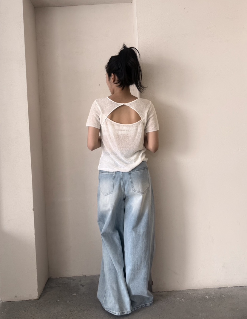 PAIRING東大門實拍韓國女裝新款推薦26夏季26春夏T恤不對稱PAIRINGT恤