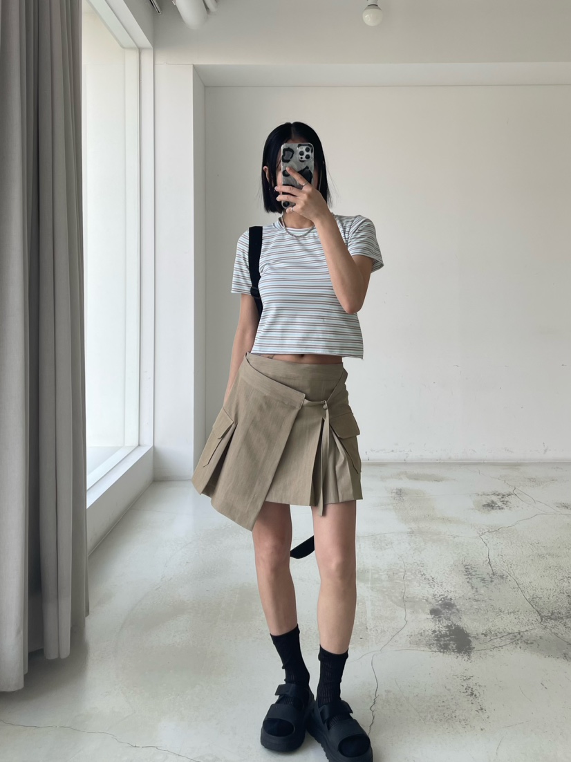 REIZ韓國直郵女裝新款熱賣時尚26春夏人氣休閑推薦職業T恤REIZT恤