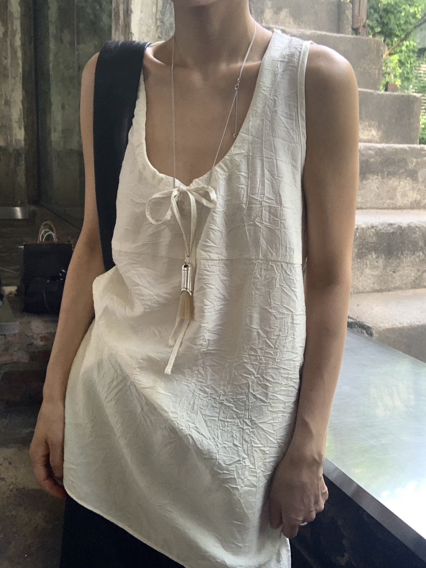 ROMANTICIZE韓國直郵女裝新款職業26春夏推薦連衣裙U領褶皺ROMANTICIZE連衣裙