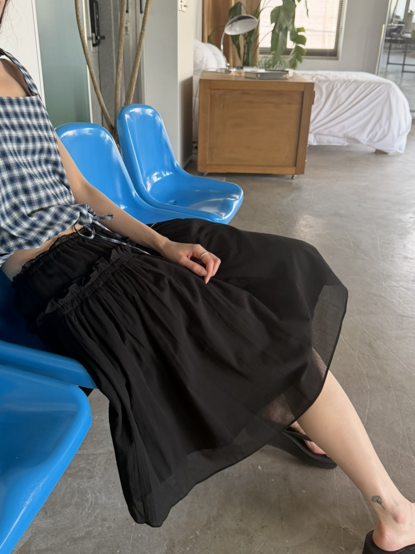 FOSET韓國直郵實拍女士新款推薦休閑熱賣職業半身裙中短裙FOSET半身裙/中短裙