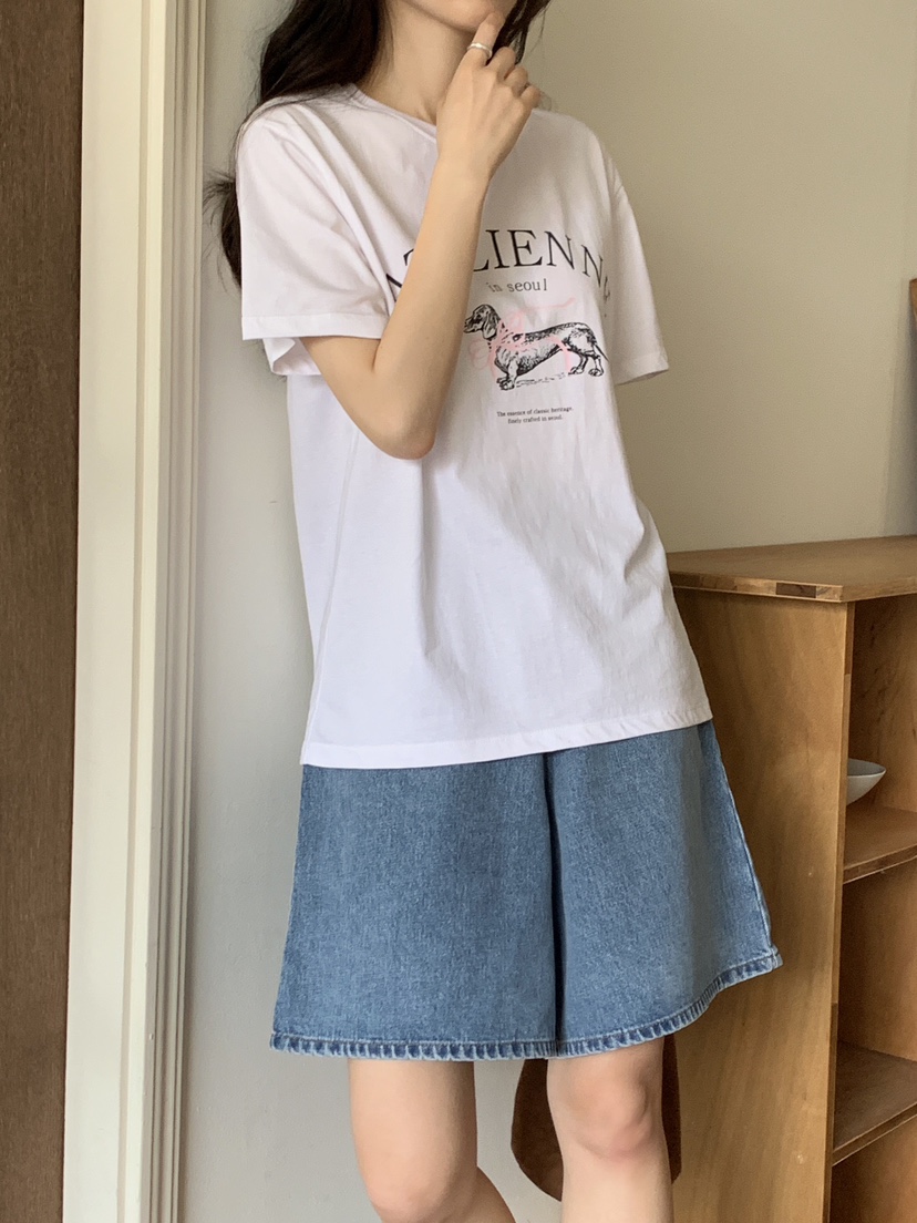 FORMSTUDIO/ATELIENNE韓國東大門直郵女裝新款人氣T恤絲帶FORMSTUDIO/ATELIENNET恤