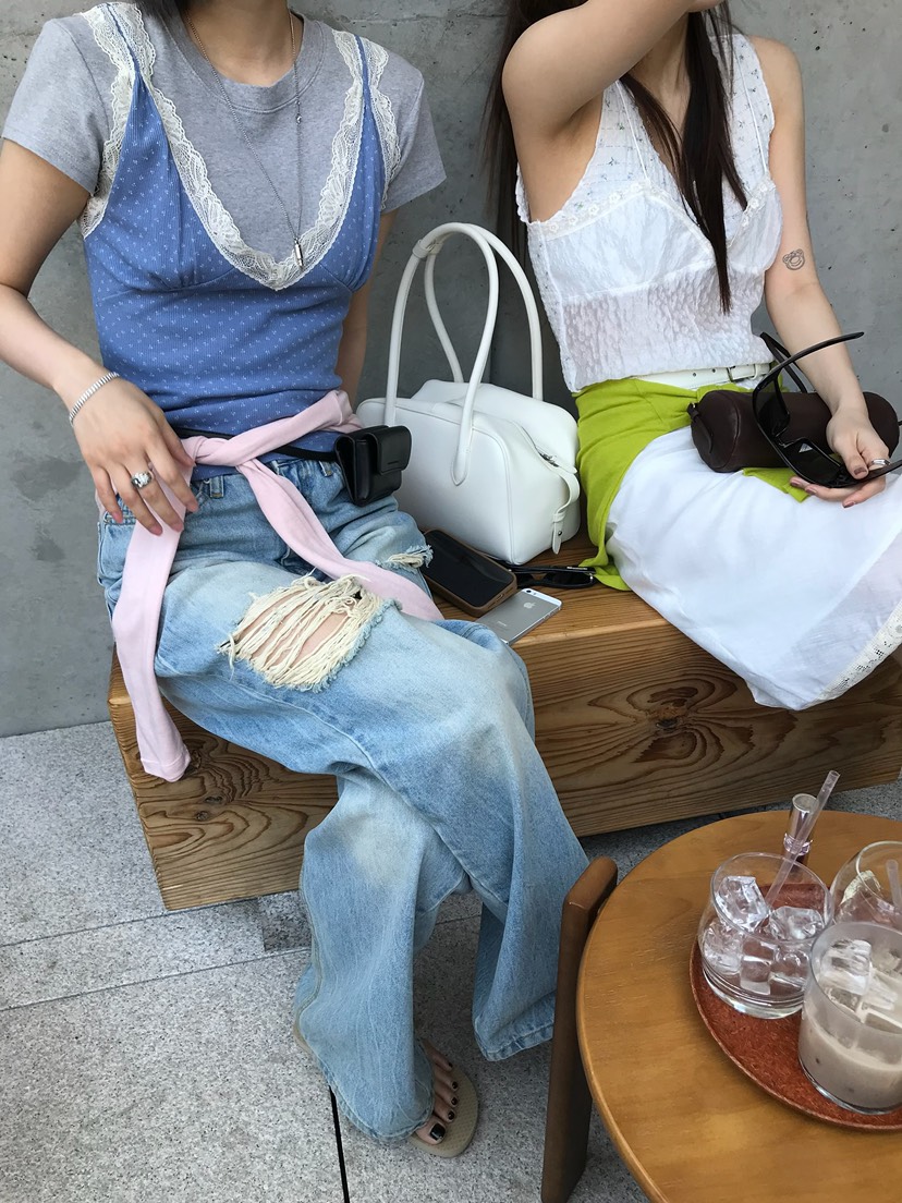 ESCHER韓國直郵女士新品熱賣職業26春夏時尚人氣吊帶背心ESCHER吊帶/背心