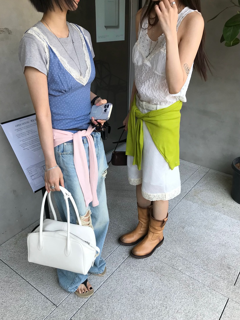 ESCHER韓國直郵女士新品熱賣職業26春夏時尚人氣吊帶背心ESCHER吊帶/背心