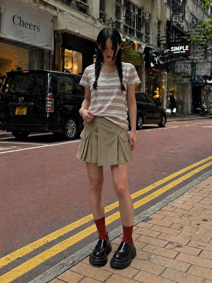 REIZ韓國直郵女裝新品休閑熱賣時尚職業人氣26春夏推薦裙褲REIZ裙褲