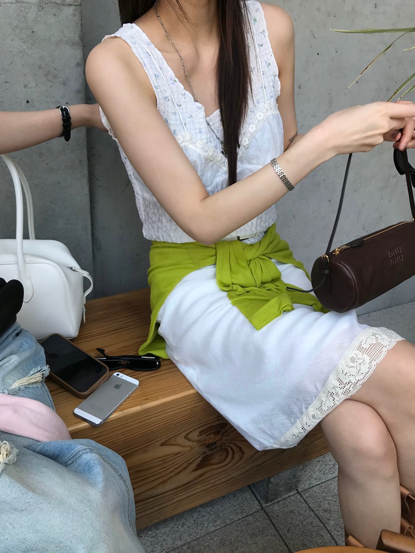 ESCHER韓國直郵女裝新品職業26春夏熱賣26夏季半身裙中短裙ESCHER半身裙/中短裙