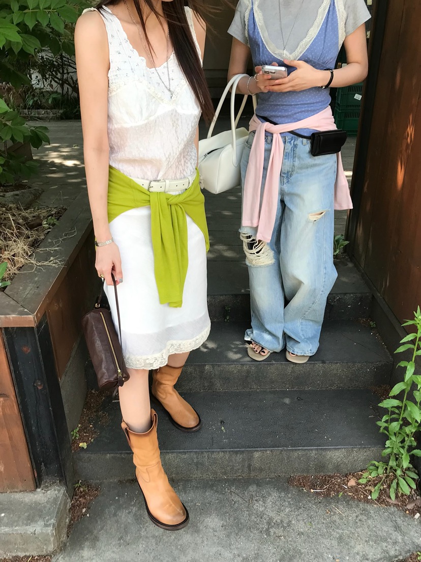 ESCHER韓國直郵女裝新品職業26春夏熱賣26夏季半身裙中短裙ESCHER半身裙/中短裙