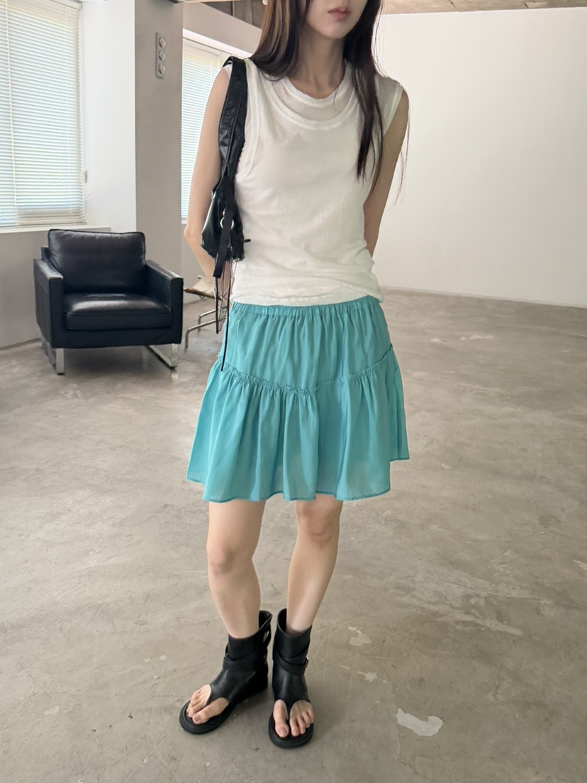 FOSET韓國直郵實拍女裝新款熱賣時尚休閑26春夏26夏季裙褲FOSET裙褲
