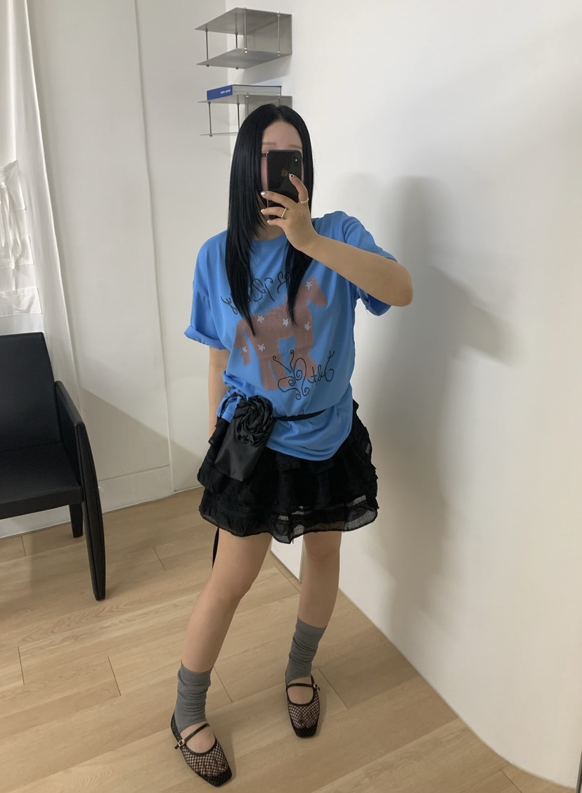 SEOLO韓國東大門代購女士新款休閑人氣26夏季推薦26春夏T恤Seolo seoulT恤