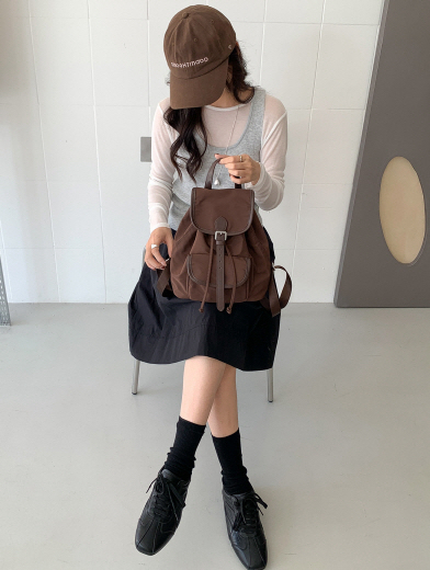POSH BLUE韓國直郵實拍女士新品26春夏休閑人氣雙肩背包POSH BLUE雙肩背包