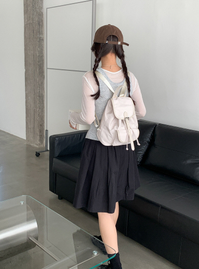 POSH BLUE韓國直郵實拍女士新品26春夏休閑人氣雙肩背包POSH BLUE雙肩背包