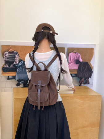 POSH BLUE韓國直郵實拍女士新品26春夏休閑人氣雙肩背包POSH BLUE雙肩背包圖色4