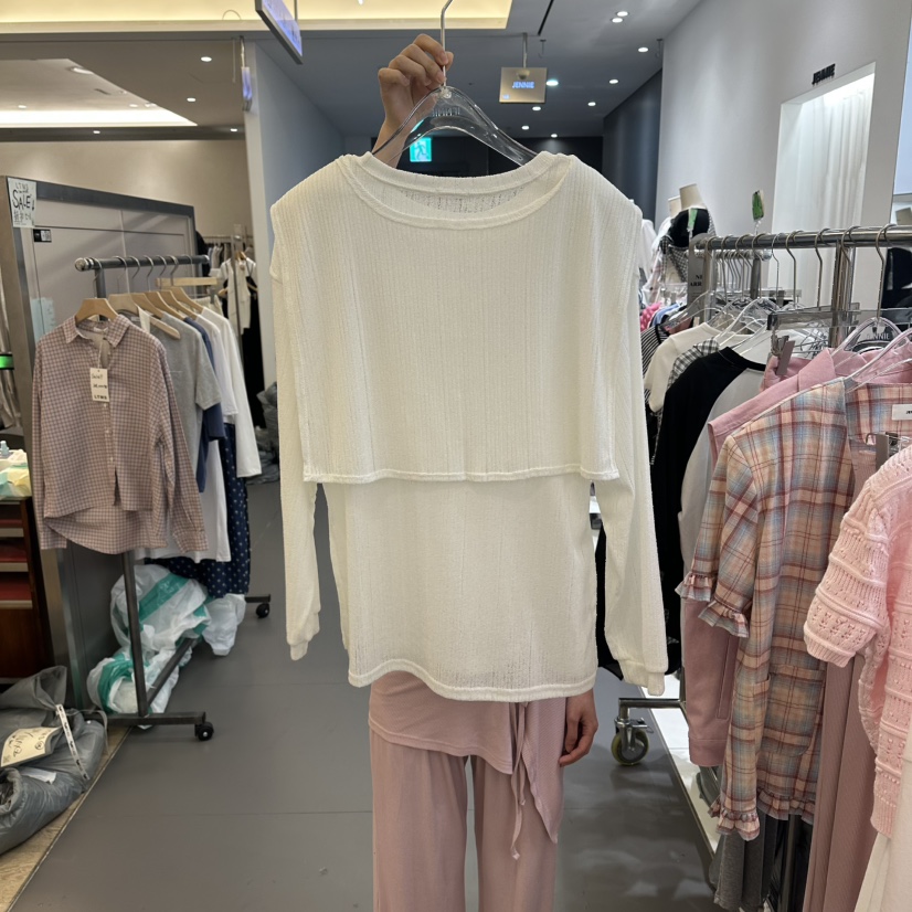 JENNIE韓國東大門直郵女裝新品熱賣休閑人氣推薦套裝披肩JENNIE/VENEFIT套裝