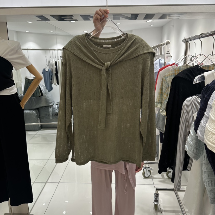 JENNIE韓國東大門直郵女裝新品熱賣休閑人氣推薦套裝披肩JENNIE/VENEFIT套裝圖色2