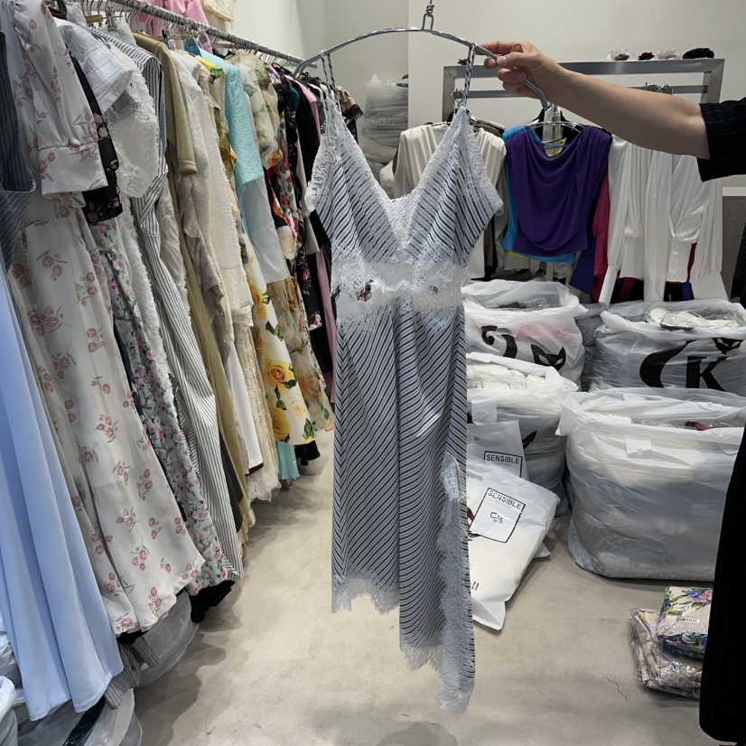 SENSIBLE-S韓國直郵女士新款休閑推薦26夏季職業連衣裙蕾絲SENSIBLE連衣裙圖色1