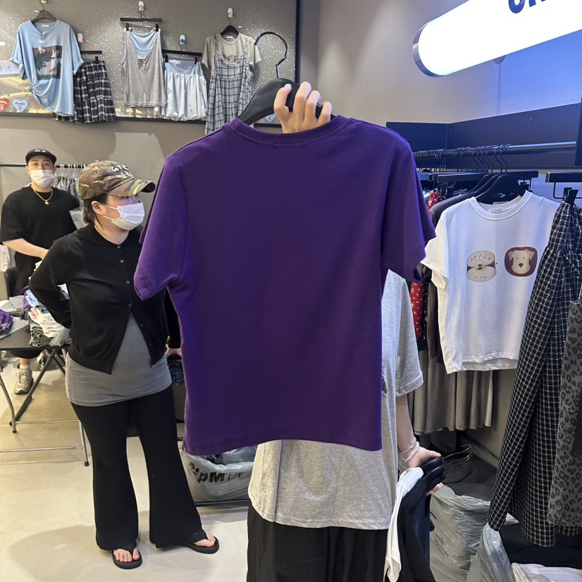 CREDITO韓國代購女士新品26夏季推薦26春夏熱賣時尚休閑T恤CREDITOT恤