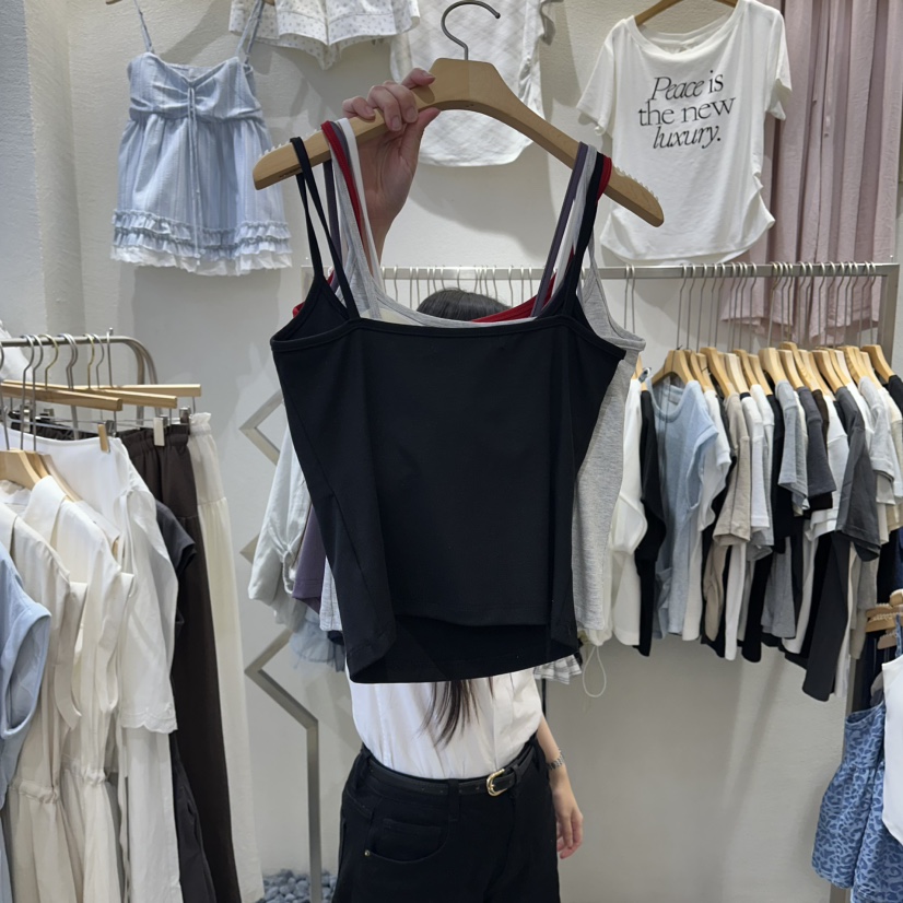 HIPTIQUE東大門實拍韓國女士新品推薦休閑熱賣26春夏吊帶背心HIPTIQUE吊帶/背心