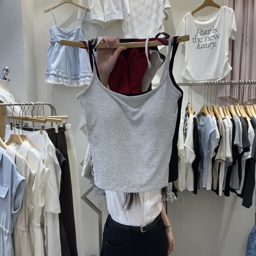 HIPTIQUE東大門實拍韓國女士新品推薦休閑熱賣26春夏吊帶背心HIPTIQUE吊帶/背心圖色4