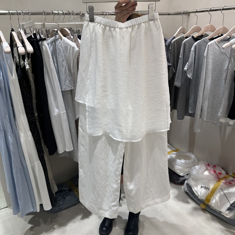 Color B韓國東大門直郵女裝新款職業休閑時尚26春夏裙褲Color B裙褲