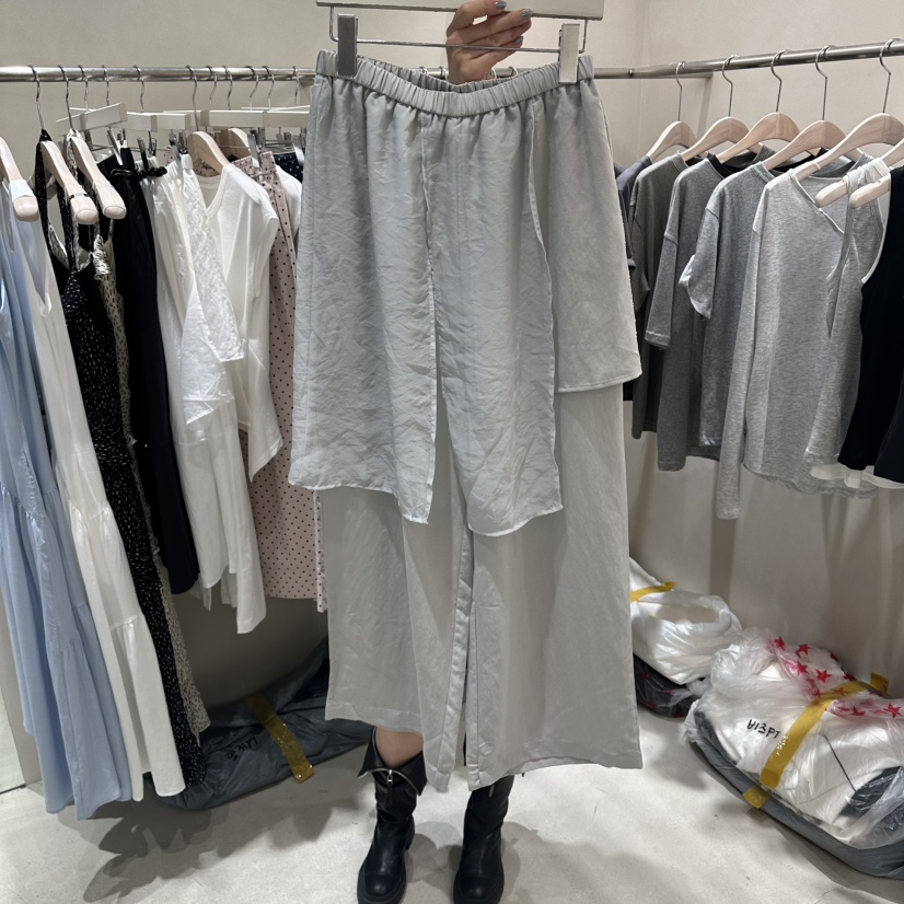 Color B韓國東大門直郵女裝新款職業休閑時尚26春夏裙褲Color B裙褲圖色2