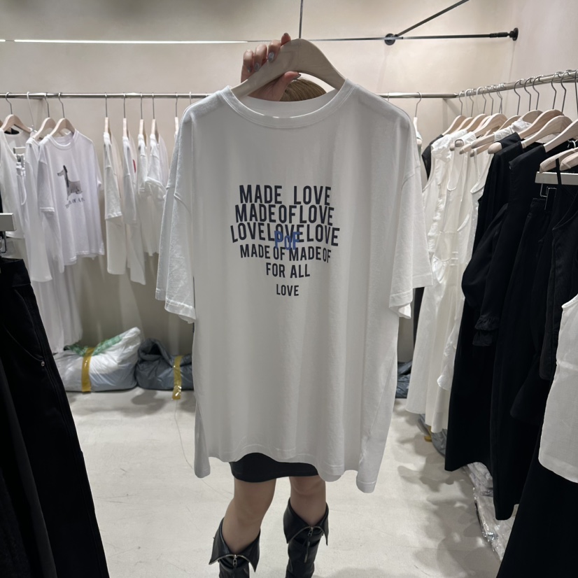 Color B韓國直郵實拍女裝新款熱賣推薦時尚職業休閑人氣T恤Color BT恤圖色1
