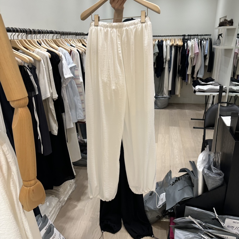 NOTTINGHAM/AVECNOUS/MODEST韓國東大門代購女士新品26夏季休閑褲NOTTINGHAM/AVECNOUS/MODEST休閑褲