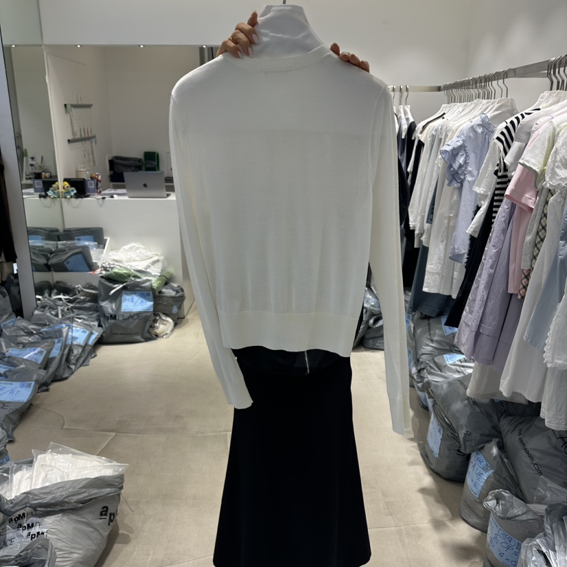 RICH SISTER韓國代購女士新款人氣休閑針織衫不含內搭羊毛RICH SISTER針織衫