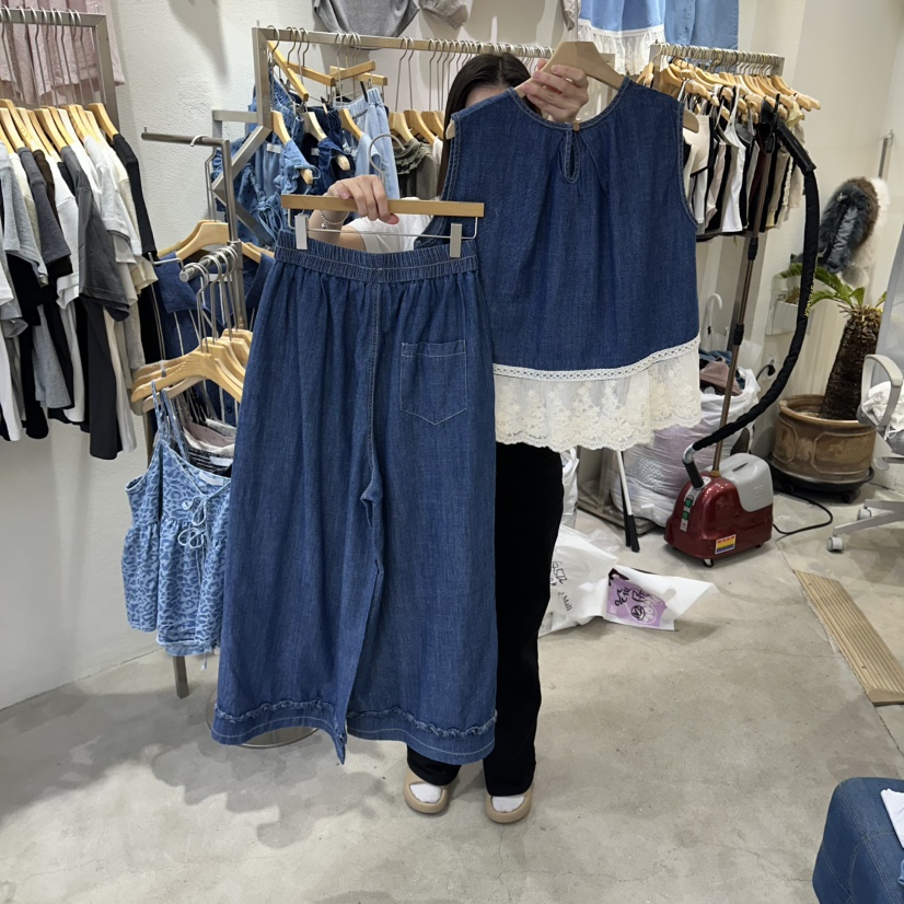HIPTIQUE東大門實拍韓國女士新品26夏季推薦熱賣套裝蕾絲HIPTIQUE套裝