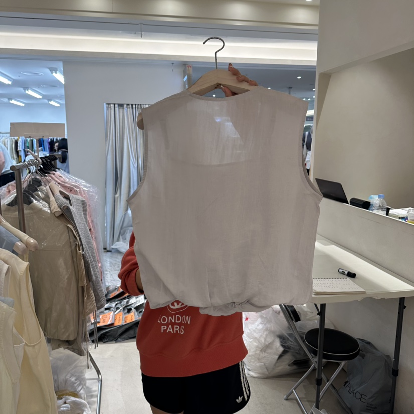 Color B韓國東大門直郵女士新品職業人氣吊帶背心開襟衫Color B吊帶/背心