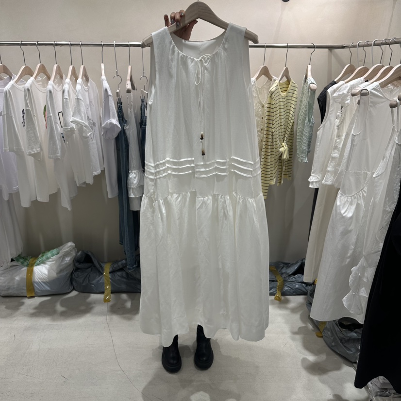 Color B韓國直郵女士新款休閑26夏季推薦人氣26春夏連衣裙Color B連衣裙圖色1