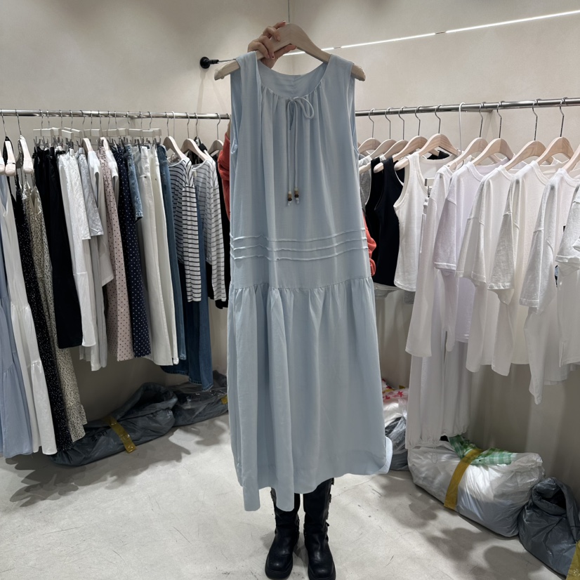 Color B韓國直郵女士新款休閑26夏季推薦人氣26春夏連衣裙Color B連衣裙圖色2