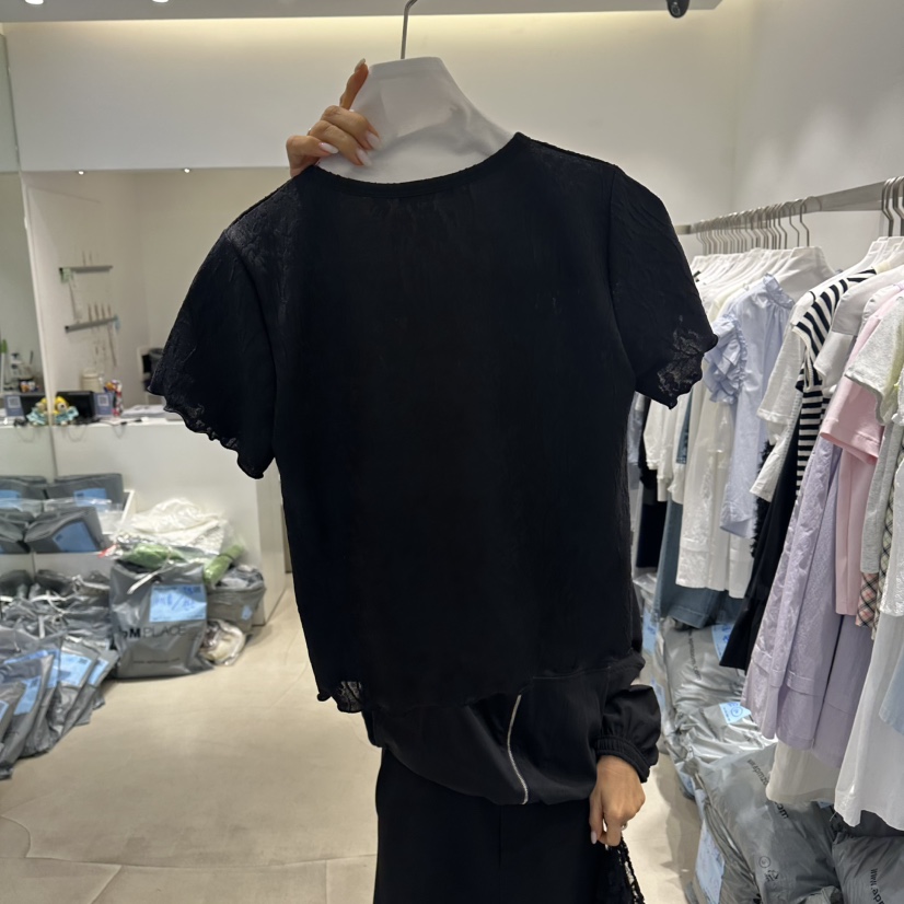 RICH SISTER韓國東大門代購女士新款推薦人氣26春夏職業T恤RICH SISTERT恤