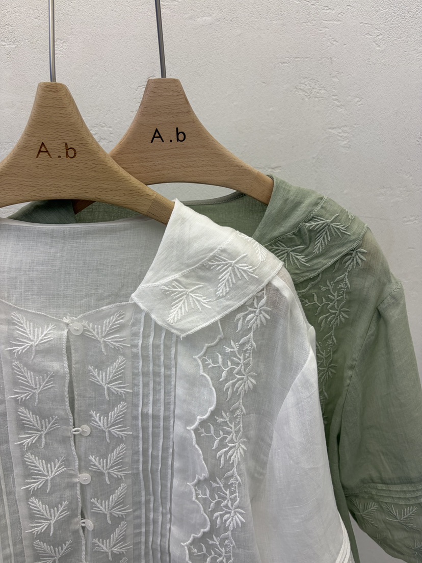 AUTUMN BEIGE-Q韓國直郵女士新品時尚推薦職業襯衫蕾絲衫A.b/AUTUMN BEIGE襯衫/蕾絲衫
