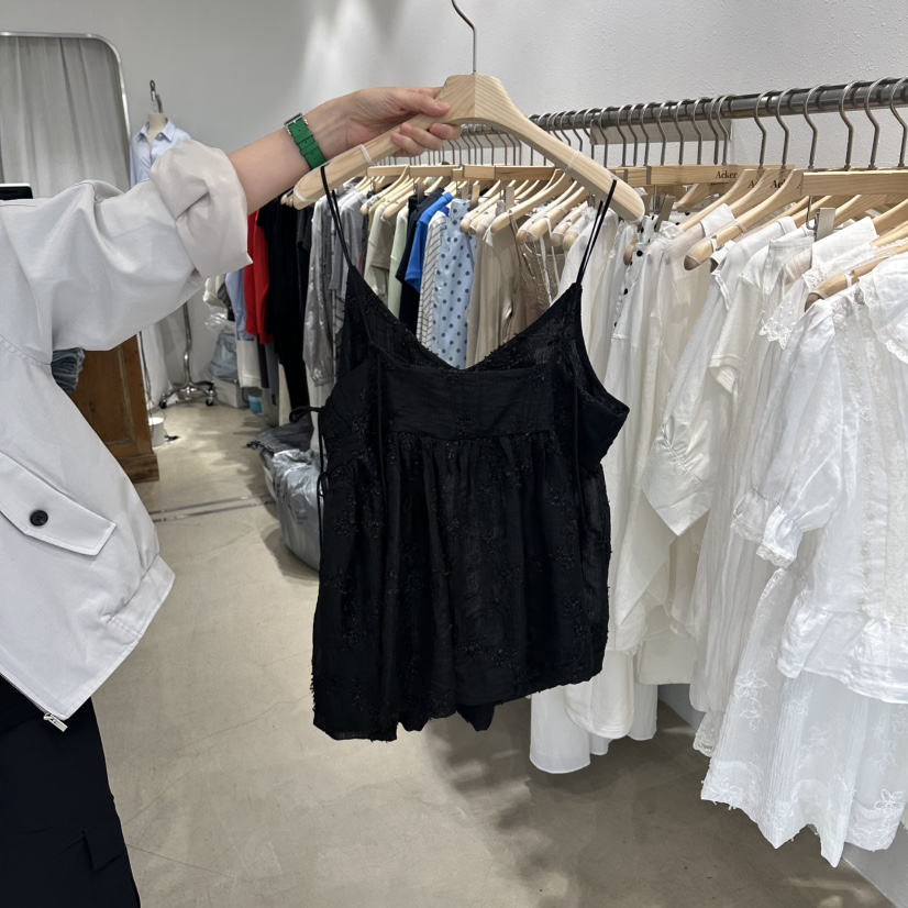 ACKER韓國直郵女裝新品職業熱賣26春夏休閑人氣推薦吊帶背心ACKER吊帶/背心
