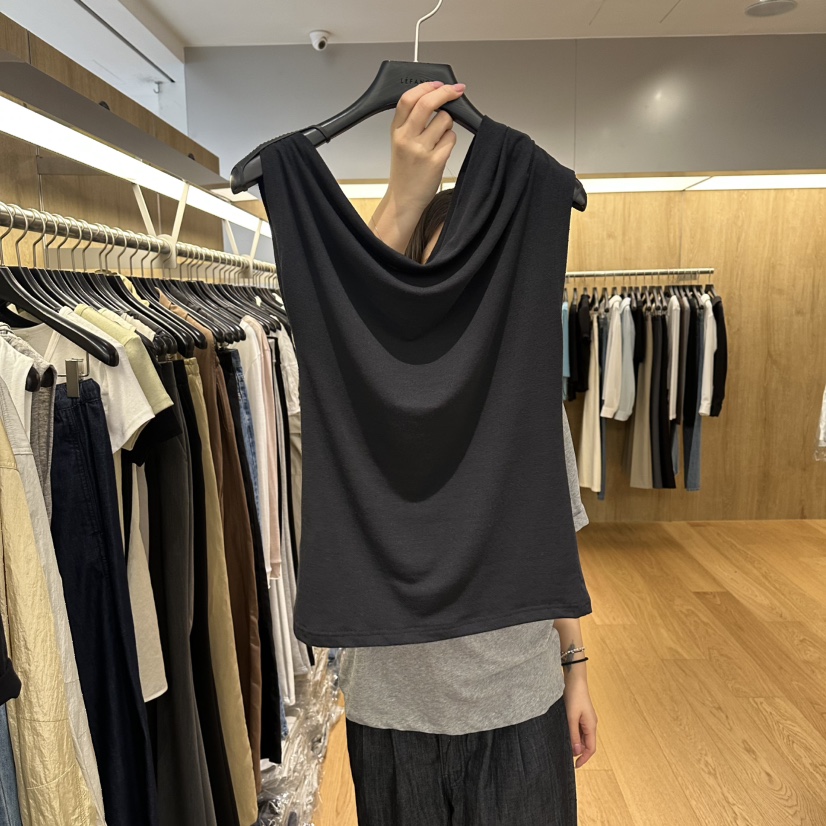 LEFANCY韓國直郵女士新品26夏季職業26春夏休閑熱賣吊帶背心LEFANCY吊帶/背心圖色3