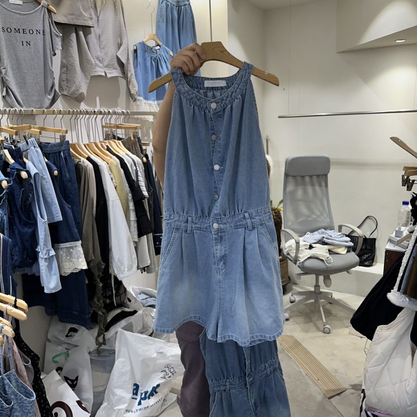 HIPTIQUE韓國東大門代購女裝新款26春夏休閑職業推薦連體褲HIPTIQUE連體褲圖色2淺色
