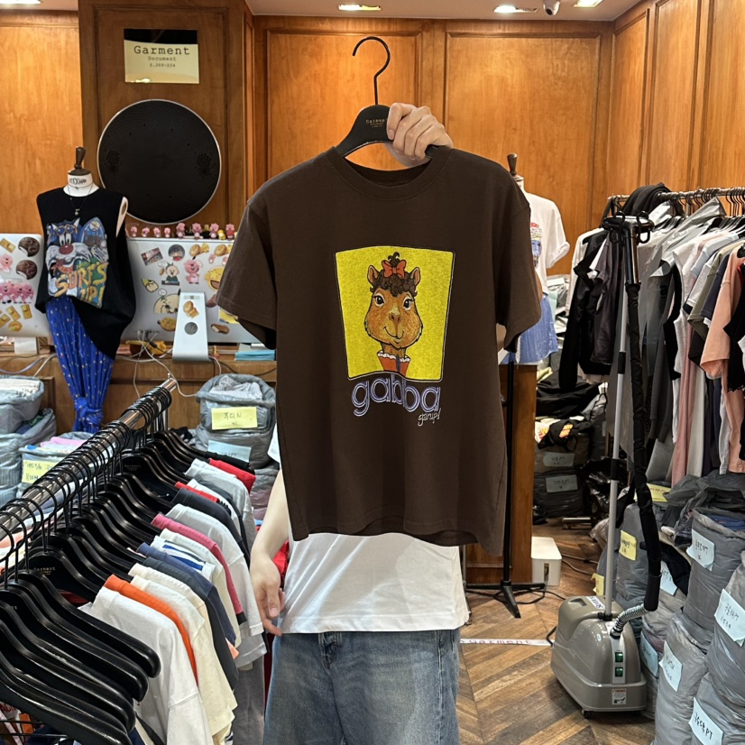 GARMENT-P韓國直郵女裝新品人氣26夏季職業時尚推薦26春夏T恤GARMENTT恤圖色2