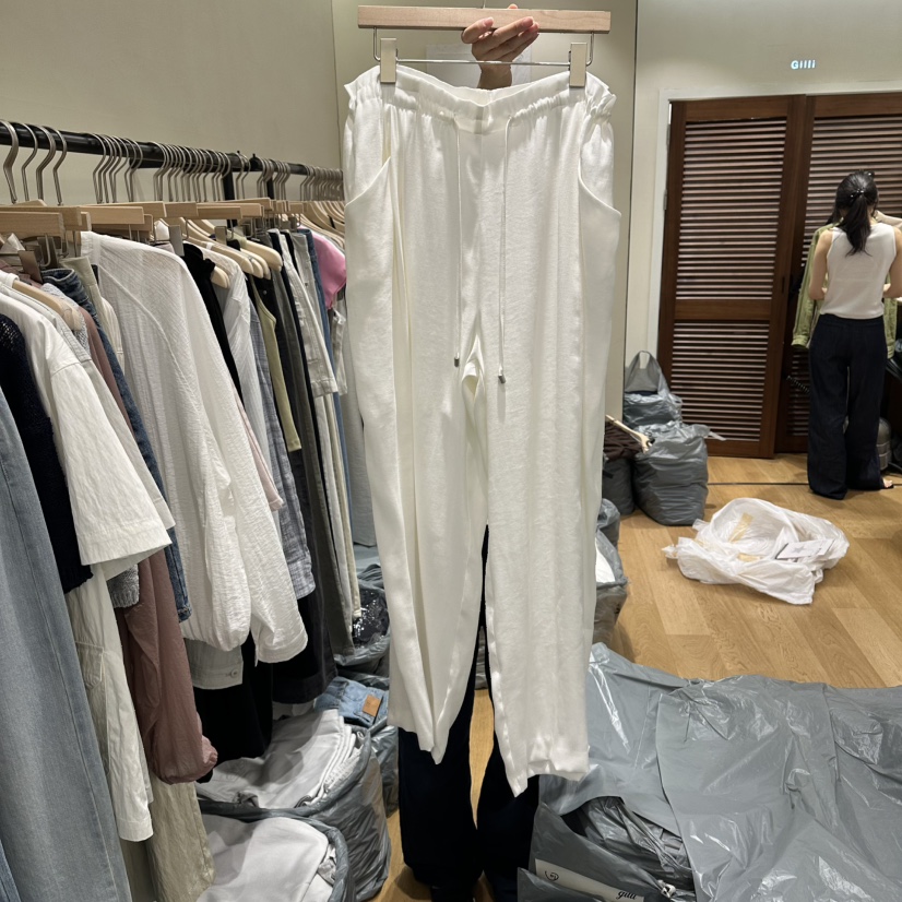 GILLI韓國代購女裝新品26春夏26夏季人氣時尚職業熱賣休閑褲GILLI休閑褲圖色1