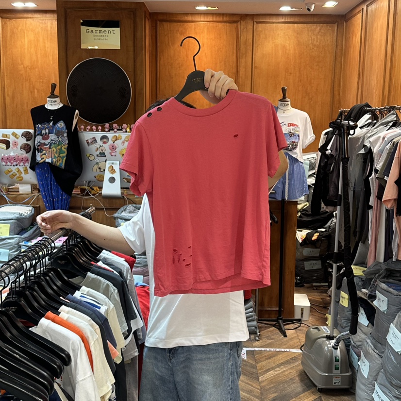 GARMENT-P韓國東大門代購女裝新品推薦職業人氣26春夏T恤GARMENTT恤圖色2