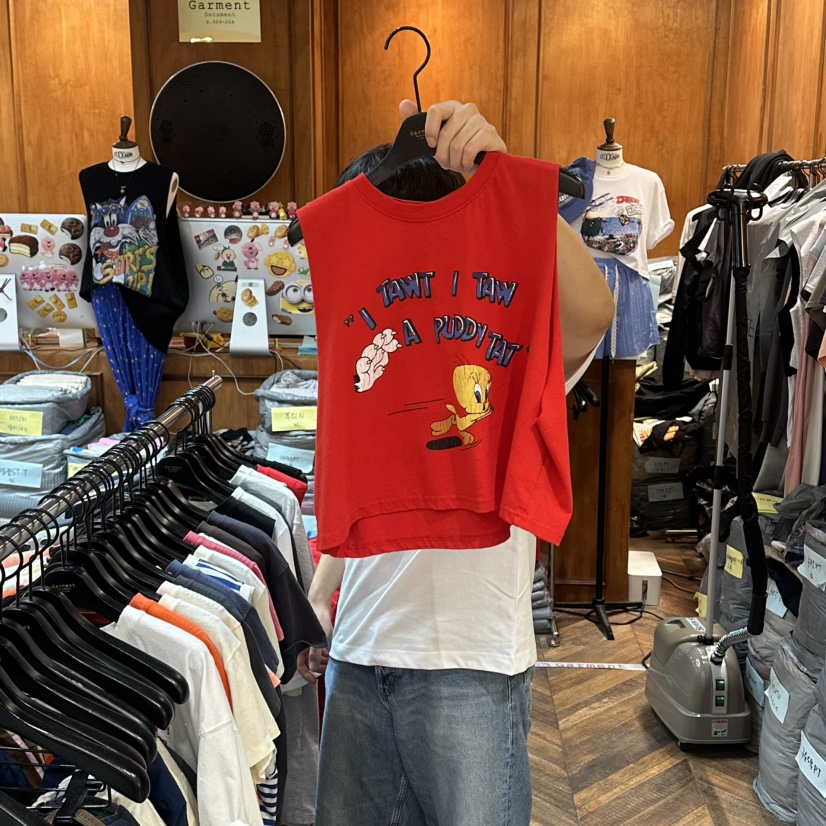 GARMENT-P韓國直郵女裝新款時尚推薦26夏季休閑吊帶背心GARMENT吊帶/背心圖色2