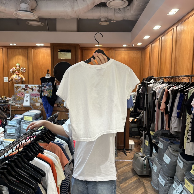 GARMENT-P東大門實拍韓國女裝新款休閑職業26夏季人氣T恤GARMENTT恤